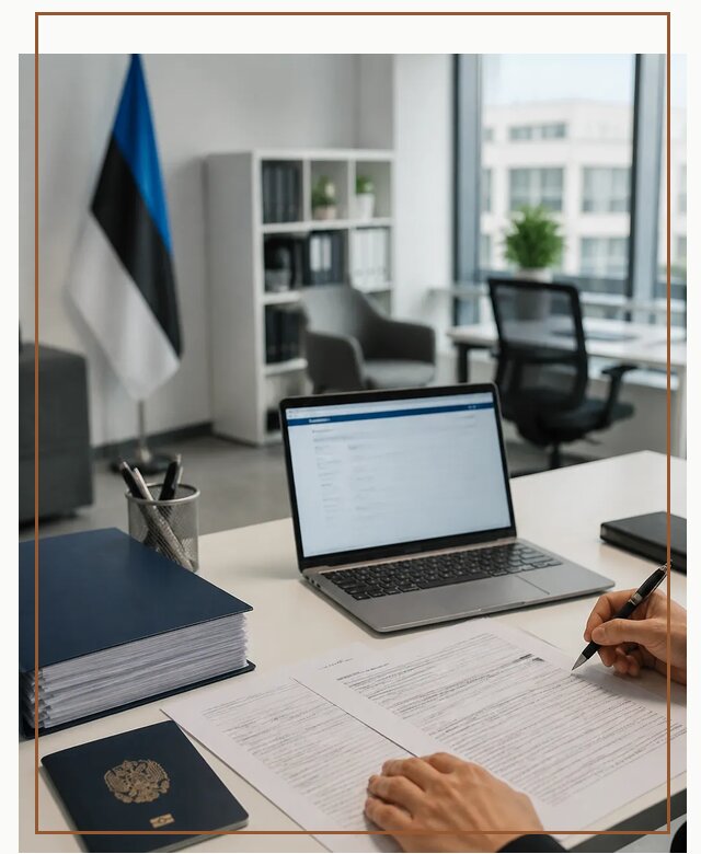 Оформление ВНЖ в Эстонии для переезда и легального проживания в Дедовске